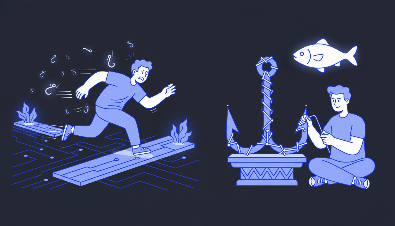 Building unpredictable hooks for cold traffic